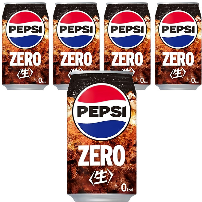 PEPSI 百事 生可樂ZERO, 5個, 340ml