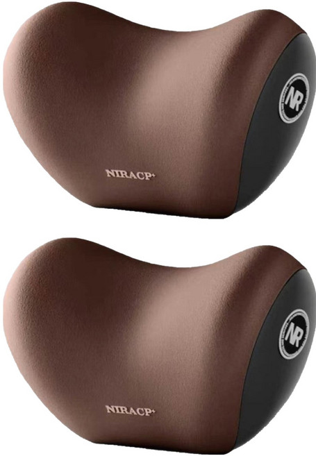 오토벨라 차량용 목쿠션, 브라운, 2개