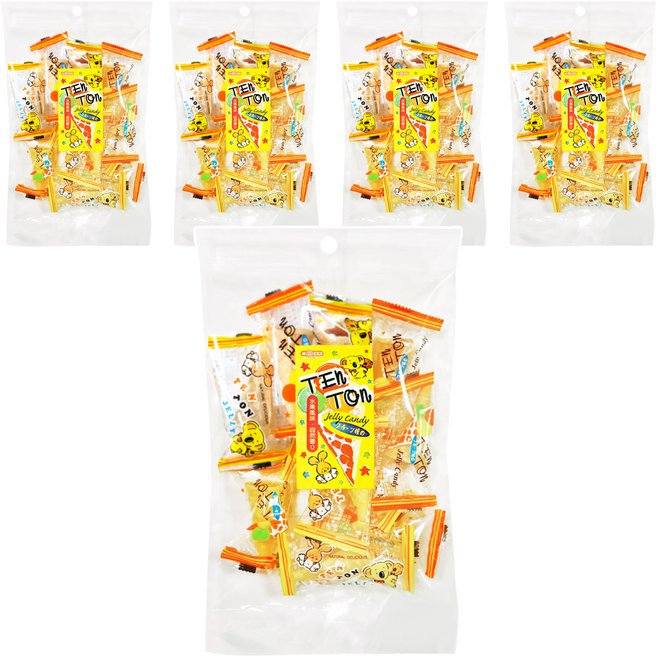 惠香 甜筒軟糖, 88g, 5袋