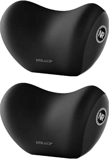 오토벨라 차량용 목쿠션, 블랙, 2개