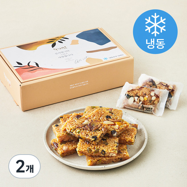 착한떡 8곡 약식 (냉동), 45g, 2개, 20개입