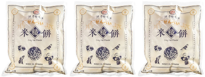 SWEET RICE 好田米 活力糙米餅, 100g, 3袋