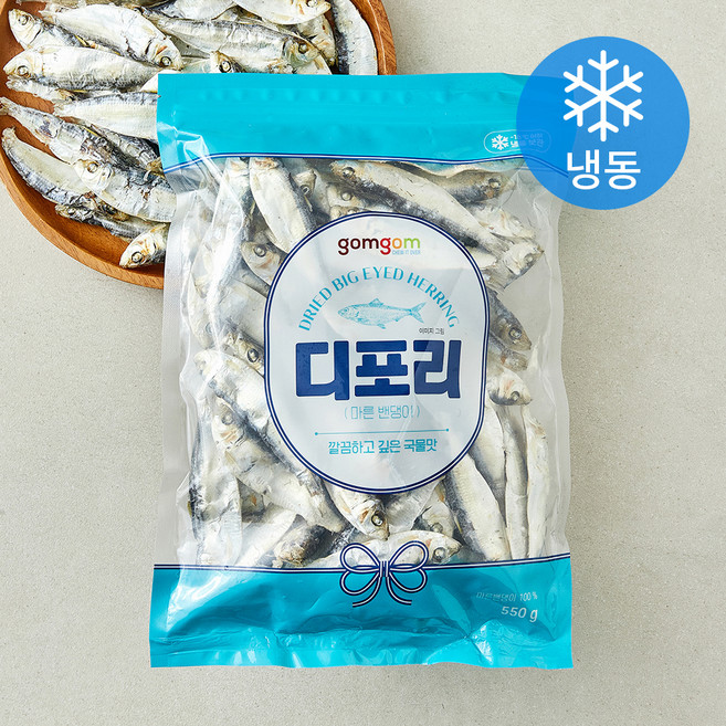 곰곰 디포리(마른밴댕이) (냉동), 1개, 550g