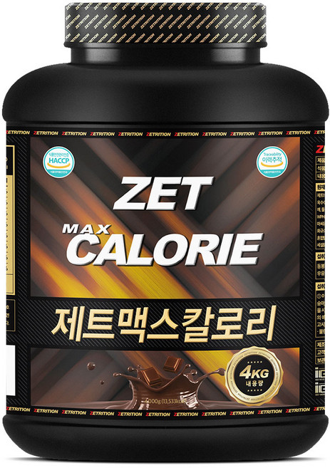 제트리션 제트맥스칼로리 더블초코, 1개, 4kg