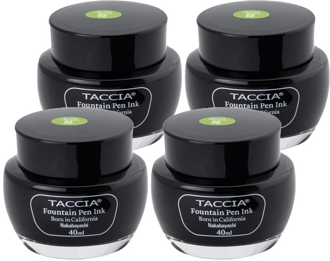 TACCIA 鋼筆墨水 WD40-13 TFPI13 40ml, 鶯, 4罐