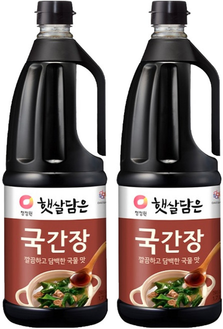 햇살담은 국간장, 1.7L, 2개