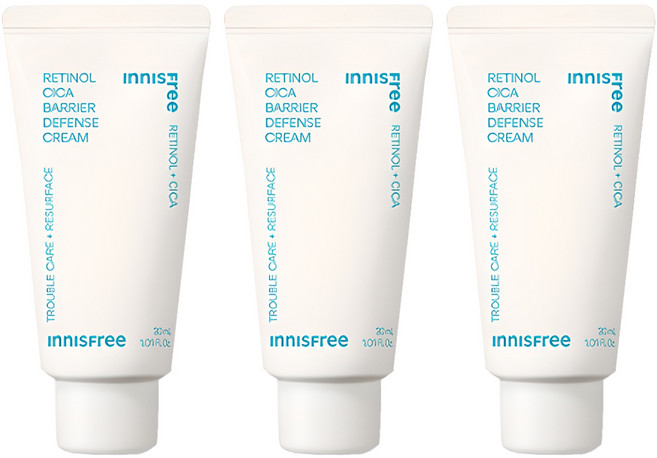 INNISFREE A醇淨膚護理霜, 3條, 30ml
