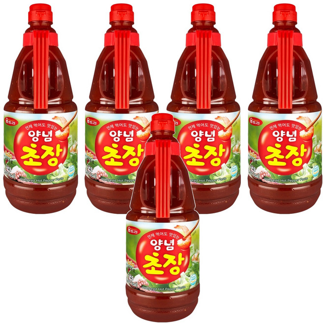 움트리 양념 초장, 2kg, 5개
