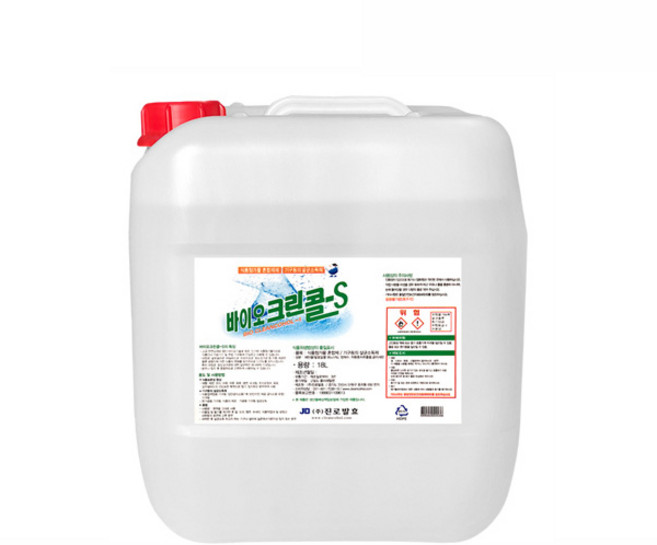 진로발효 바이오크린콜S 95% 뿌리는 살균소독제, 1개, 18L