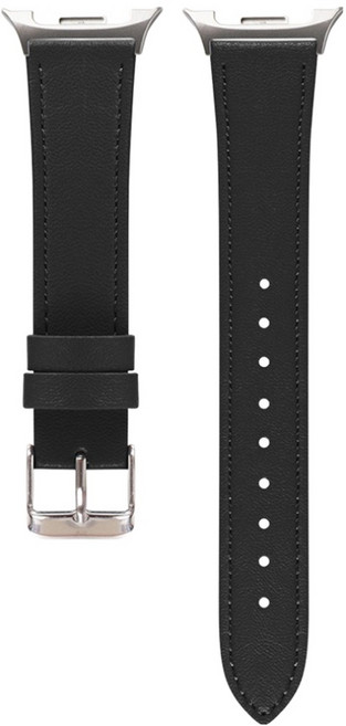 젤리타이거 프리미엄 가죽 스트랩 밴드, 블랙, 1개