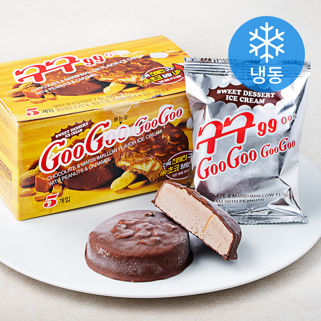 롯데웰푸드 구구99 (냉동), 100ml, 5개입, 1개