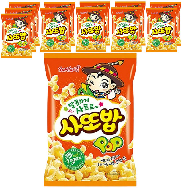 삼양 사또밥, 67g, 12개