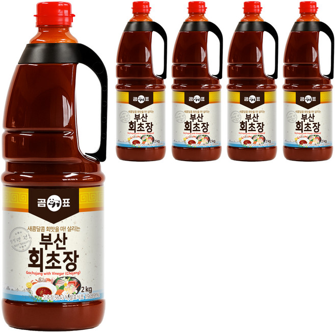 Gompyo 부산 회초장, 2kg, 5개