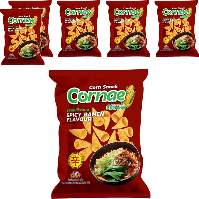 Cornae 泰國金牛角 拉麵, 48g, 6個