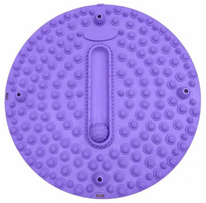 ANTIAN 多功能磁石原地慢跑指壓板 3D按摩球足底按摩墊 疏通經絡腳底按摩腳墊/運動墊, 聖羅蘭紫, 1個