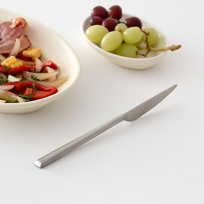 니코트 히어 디너나이프, Silver, 1개