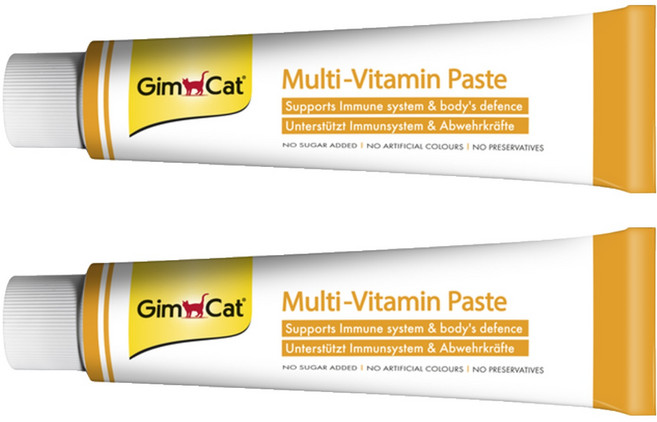 Gim Cat 俊寶俊喵 綜合維他命專業營養膏 7個月以上貓用, Daily Immune Support, 2條