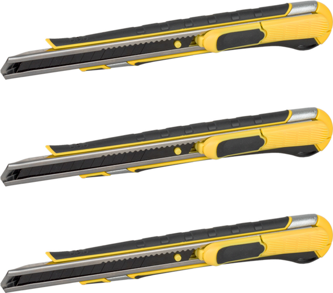 케이디와이 커터칼, 3개