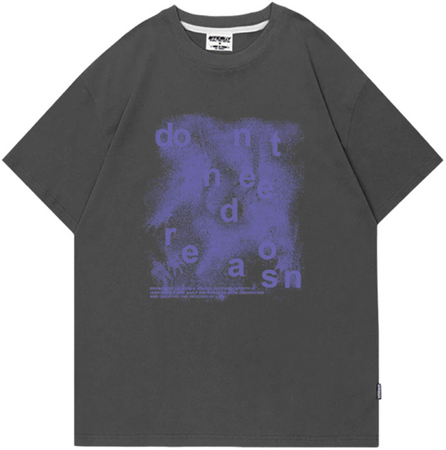 오티디 오버핏 16수 리즌 통기성 반팔 티셔츠 OT22010