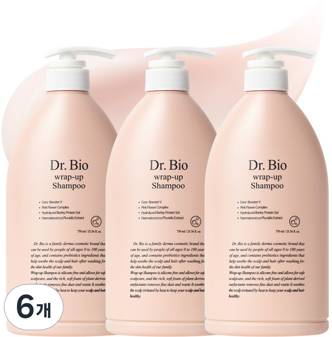 닥터바이오 랩업 샴푸, 750ml, 6개