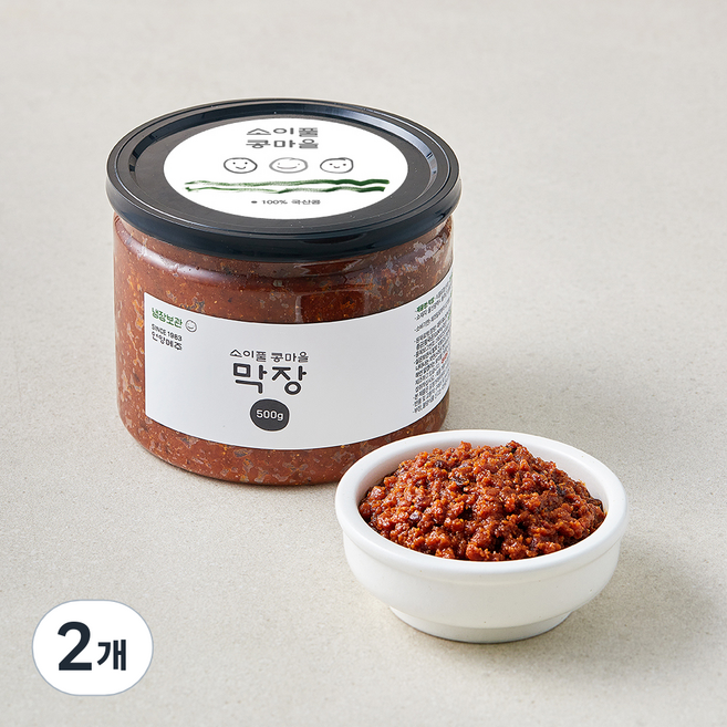 언양전통식품 막장, 500g, 2개