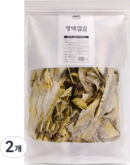 수산곳간 명태껍질, 300g, 2개