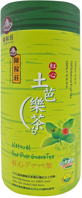 陳稼莊 紅心土芭樂茶, 5g, 60包, 1罐