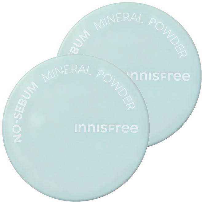 이니스프리 노세범 미네랄 파우더 5g, 2개