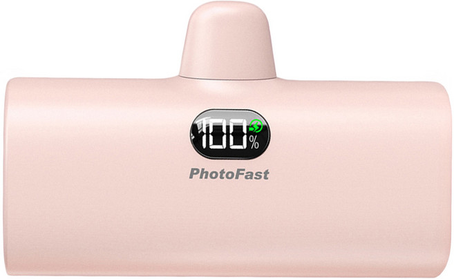 PhotoFast 銀箭資訊 PD快充 口袋行動電源 Type-C接口 5000mAh PB2600, 草莓奶茶粉