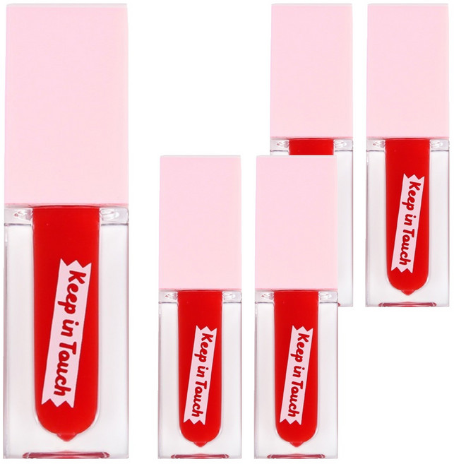 [비건뷰티] 키핀터치 젤리 립 플럼퍼 틴트, 샹그리아, 5개