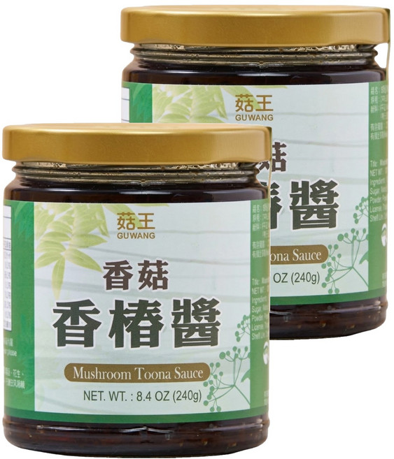 菇王 香菇香椿醬, 240g, 2罐