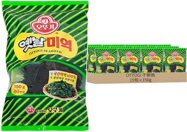 OTOKI 不倒翁 海帶芽, 150g, 15包