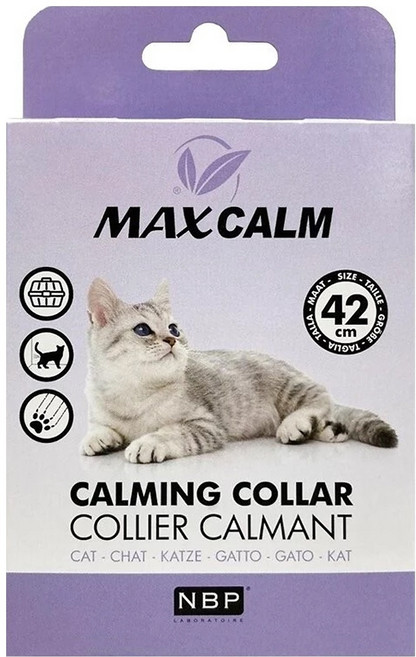 NBP LABORATOIRE 情緒穩定費洛蒙頸圈 貓用, 44-3202, 1個