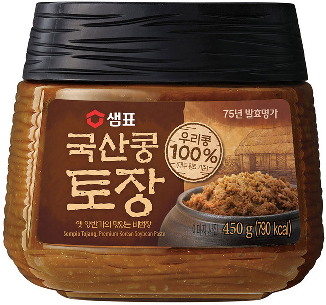 Sempyo國產大豆醬, 450g, 1個