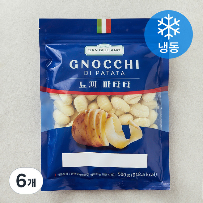 산줄리아노 뇨끼 파타타 (냉동), 500g, 6개