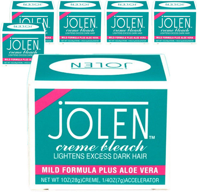 졸렌 크림 블리치 마일드 탈색제, 35g, 6개