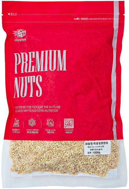 다다모마켓 볶음 땅콩 16분태, 1kg, 1개