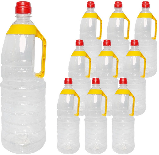 대경 HS N 공병 1.8L + 손잡이 노랑 + 뚜껑 적색 세트, 10세트