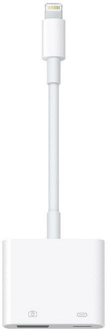 슈퍼 OTG Lightning to USB 3 카메라 어댑터 A2, 135mm, 화이트, 1개