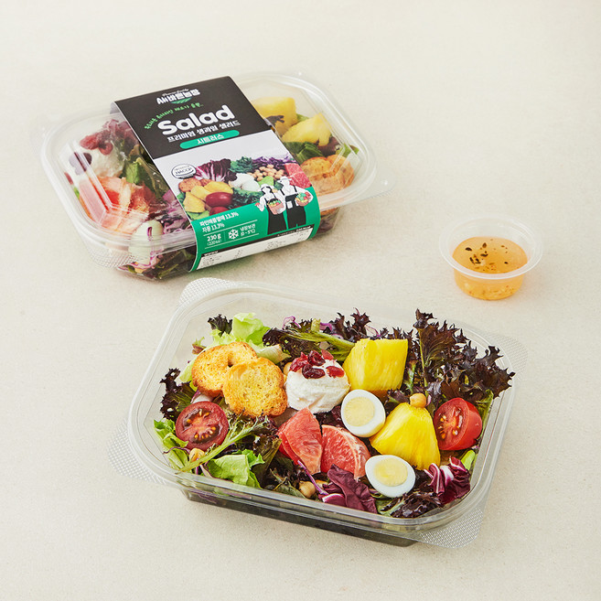 All바른농장 시트러스 생과일 샐러드, 230g, 2개