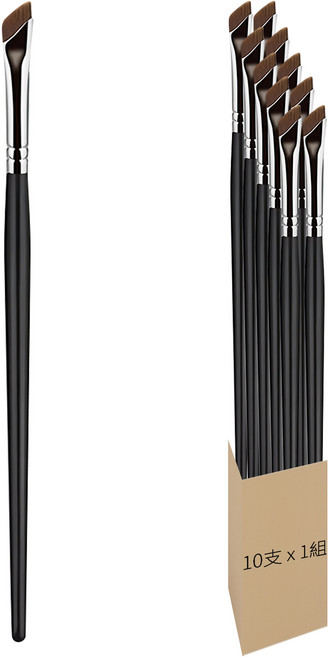 化妝刷 眼線刷 10支, 1組