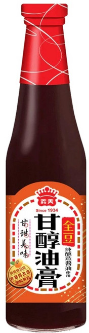 義美 全豆純釀造甘醇油膏, 420ml, 1瓶