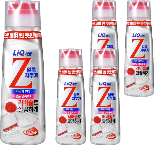 리큐 제트 얼룩지우개, 200ml, 5개