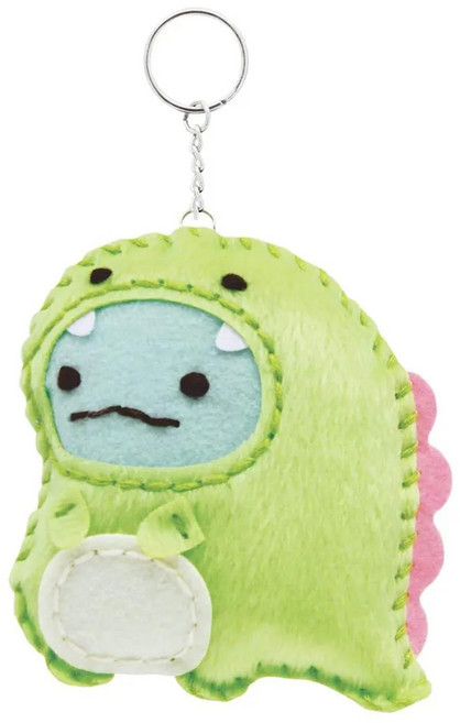 San-X 角落生物吊飾手做包 縫紉套件, 恐龍 綠色, 1組