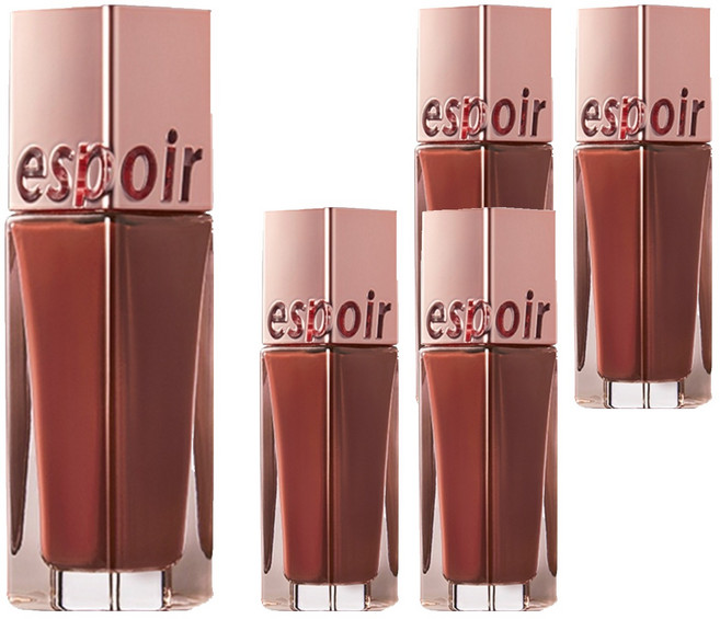 에스쁘아 꾸뛰르 립 틴트 샤인, 너티, 5개, 8.5g