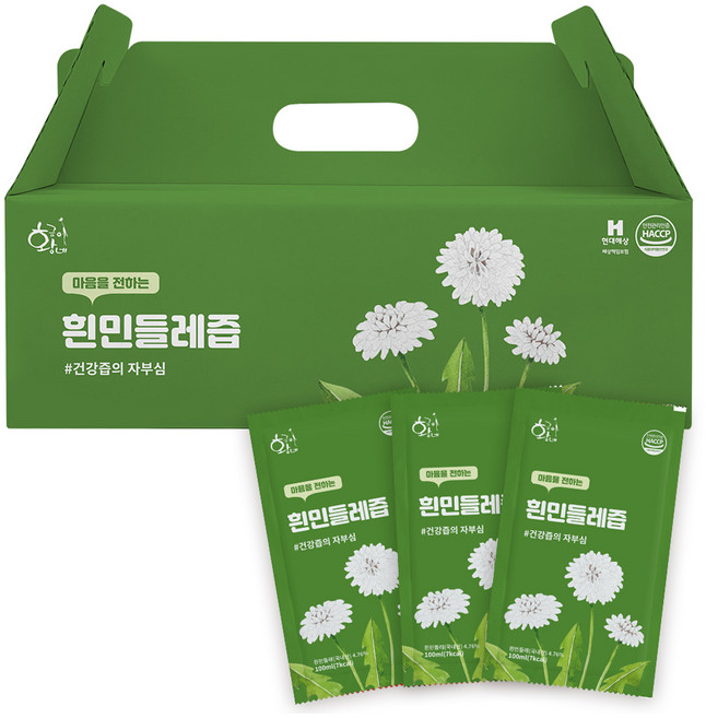 황금이네 흰민들레즙 진액 엑기스 100ml 30포, 3L, 1개