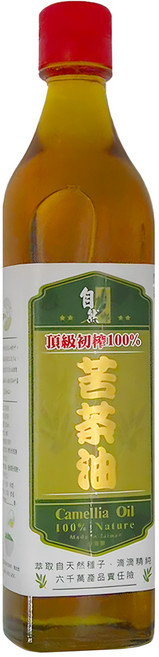 H.J.S 惠家香 100%苦茶油, 500ml, 1瓶