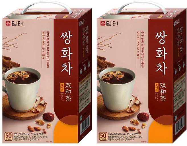 담터 쌍화차 플러스, 15g, 50개입, 2개