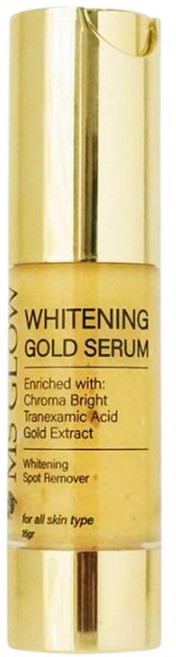 MS GLOW 黃金白皙精華, 15ml, 1瓶