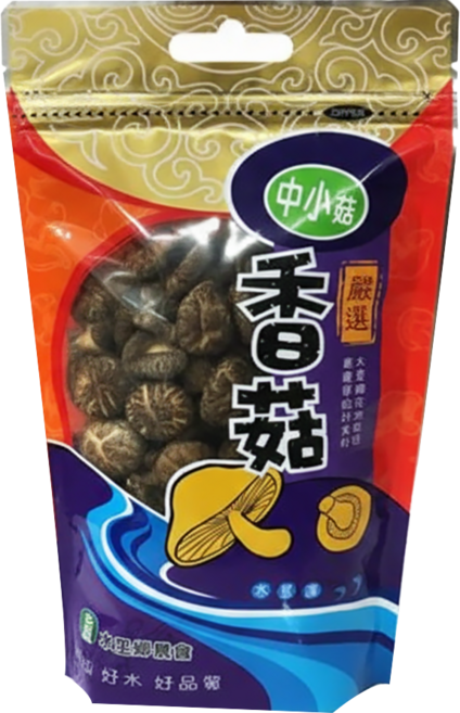 水里香菇中小菇, 300公克, 300g, 1包